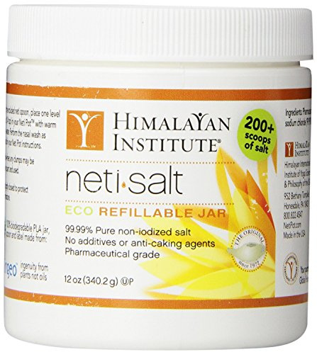 Neti Pot Salt, 12-Ounce jar (Pack of 3)
