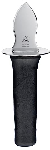 triangle 54 202 00 02 Profi-Austernöffner Made in Solingen/Germany professionelle Qualität Austernmesser rostfrei Edelstahl breite Klinge Handschutz