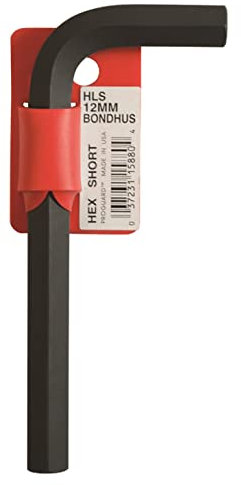Bondhus, HL17S BARCODED HEX Key, 17MM, 15886