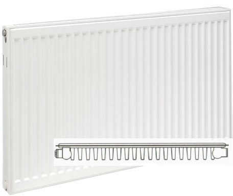 Ultraheat Single Convector - 1145 BTU's - Size 500mm high x 400mm Wide