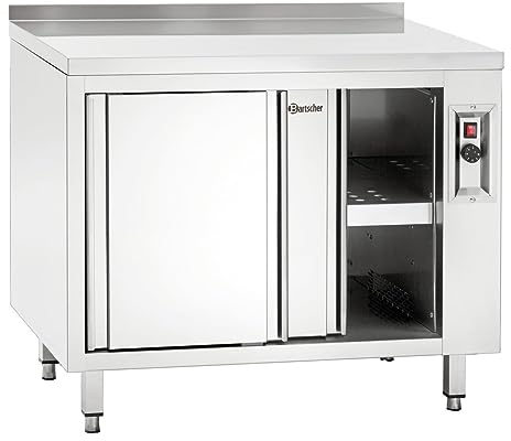 Bartscher Wärmeschrank 700 mm tief, 2000 mm breit, Aufkantung - 348207