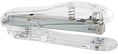 Wedo 601116 Acryl Heftgerät Cristallic (für Klammern 24/6) glasklar