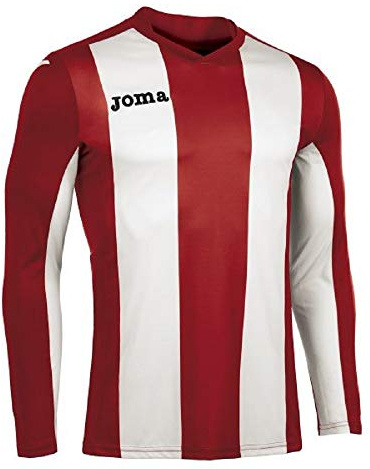 Joma Pisa långärmad t-shirt, herr, herr, pisa röd/vit Small