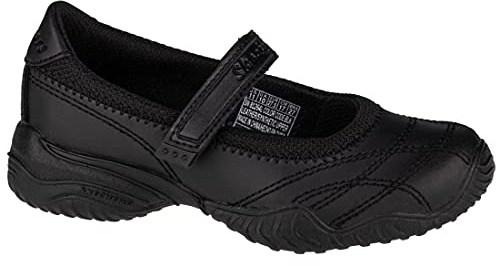 Skechers Damen velocity pouty Mary Jane Halbschuhe, Black Smooth Trim, 37 EU