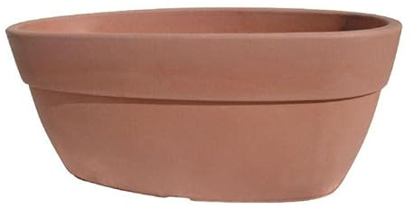 Bama Ellittica Jardinière, Terre Cuite, 80 cm