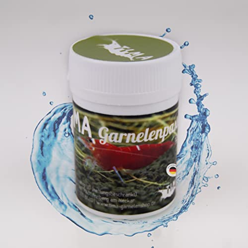 TIMA Garnelenshop® Garnelenfutter I Garnelenpaste I Futter für Garnelen I Red Serie I Made in Germany I Colour Booster I Eifleckbildung I Top Mineralien und Proteine I Premium Nährstoffe I 35g