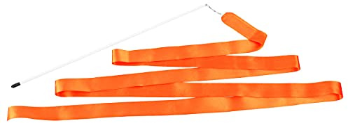 Gymnastikband Tanzband Turnband Rhythmikband Wirbelband Schwungband mit Stab 4 m