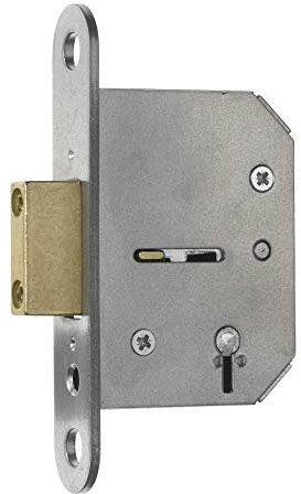 Era 5 Lever Viscount Mortice Deadlock 76mm - Satin Silver finish
