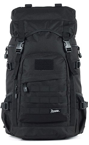 Outdoor peak Outdoor Rucksack Trekkingrucksack Camping Fahrrad Rucksack Bergsteigen Reisen Tasche Reiserucksack Unisex Reise ruck Tarnung Rucksack Schwarz braun 50 L