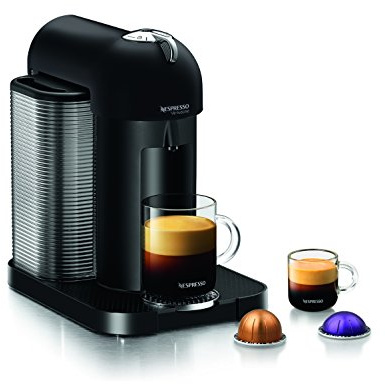 Nespresso GCA1-US-BM-NE VertuoLine Coffee and Espresso Maker, Matte Black (Discontinued Model)