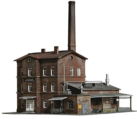 Piko 60010 - Gitarrenfabrik Warwick | Teile des Bausatzes sind realistisch gealtert