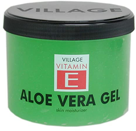 Village 9509-01 Aloe Vera Body Gel kühlend mit Vitamin E, 1er Pack (1 x 500 ml)