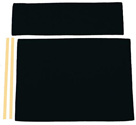 Sunbrella Directors Chair Replacement Cover (Flat Stick) (Black)