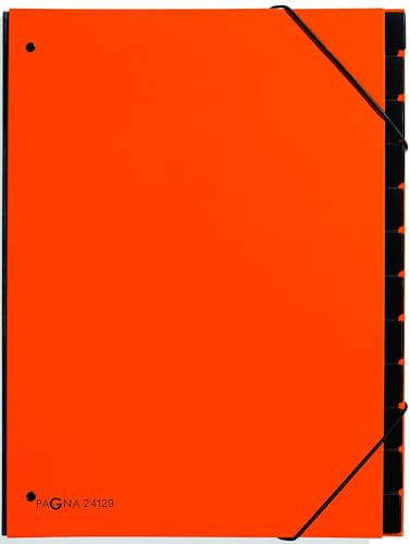 Pagna Pultordner neutral 12 Fächer orange