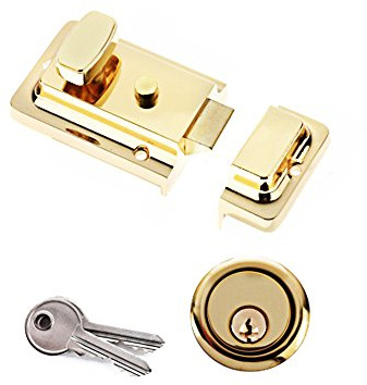 Yale Essentials Hohe Qualität Traditioneller 60 mm Nachtriegel, YES-NL-PB 0 wattsW
