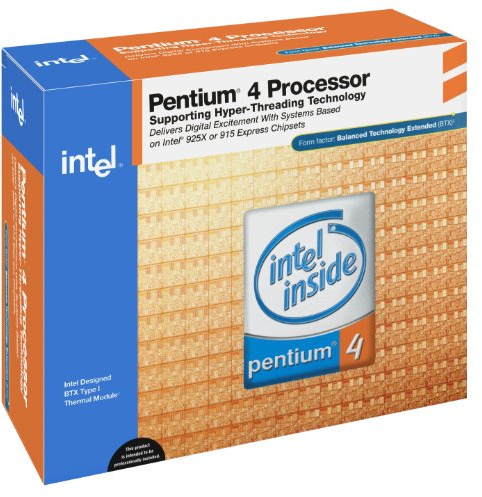 Intel Pentium 4 641 - Processore da 3,2 GHz (800 MHz), L2 2 MB, base 775