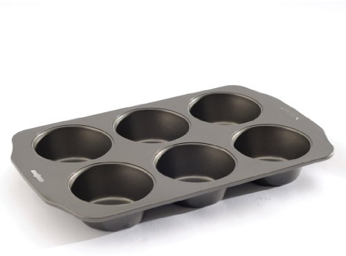 Norpro 6 Jumbo Muffin Pan, Black