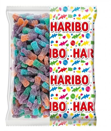 HARIBO - Purple Cola PIK - Bonbons Piquants - Sans Colorants Artificiels - 3 Goûts Mystères - Sachet Vrac 2 kg