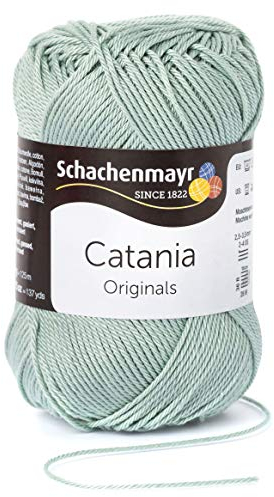 Schachenmayr Catania 9801210-00402 reseda Handstrickgarn, Häkelgarn, Baumwolle