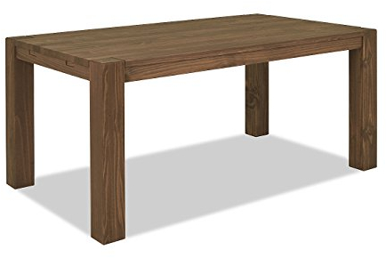 Naturholzmöbel Seidel Esstisch 160x90cm Rio Bonito B- Ware Farbton Cognac braun Pinie Massivholz, geölt und gewachst, Tisch, Optional: passende Bänke 160x38cm