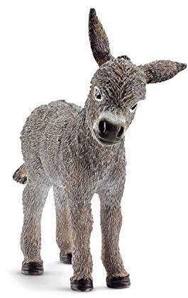 Schleich-13746 Borriquillo, Color Gris (13746