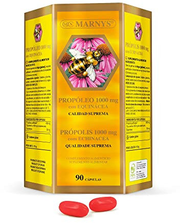 Marnys Propóleo 1000 Mg Con Equinácea Y Aceite De Germen De Trigo 90 Cápsulas, color Esencial