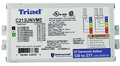 Universal C213UNVME Compact Fluorescent Ballast