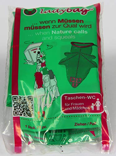 Pfiffig-Wohnen ladybag® - Das Mobile Einweg-WC für Frauen 30er Set