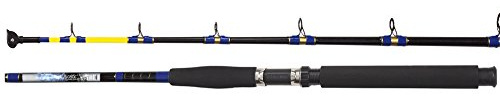 Fladen Celtic Roller Tip - Caña para Pesca a Fondo con Cabezal rotatorio (14-18 kg, 2,1 m), Color Negro, Naranja y Azul