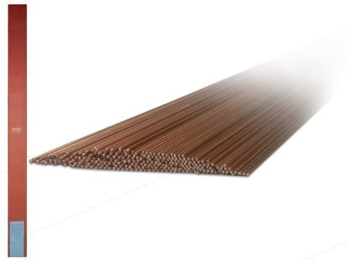 5kg 1.5125 WSG2 Schweißstäbe/Drahtelektoden mit 2,4 mm x 1000 mm Ø für Stahl und niedriglegierte Stähle WIG/TIG Schweißen