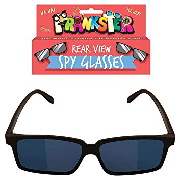 NEW REAR VIEW SPY GLASSES MIRROR SEE BEHIND YOU!! HB