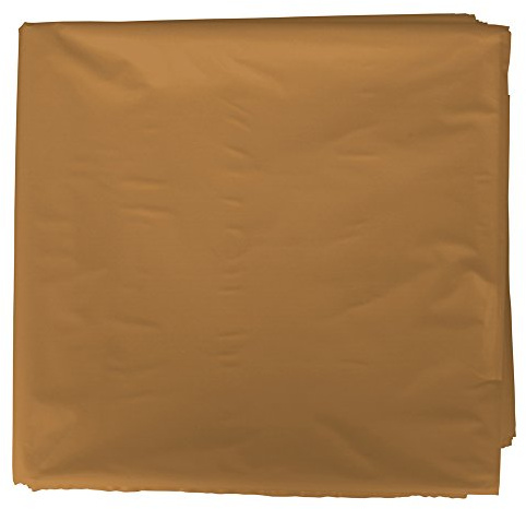 Fixo Kids - Pack de 25 Bolsas Plastico Disfraz, 65 x 90cm, Color Oro, Perfecto para Crear Disfraces Carnaval y Otras Fiestas, Reciclable 100%, Agujero de Seguridad Antiahogo, Customizables
