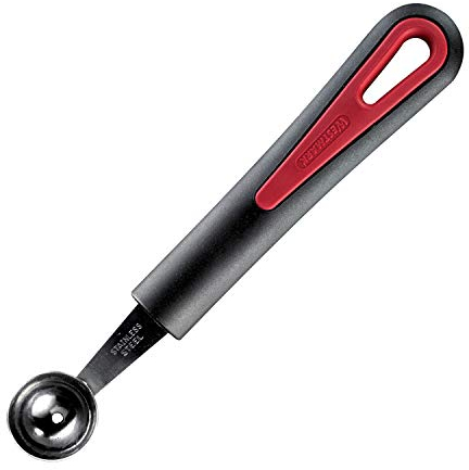 Westmark Scavino per frutta/verdura, ø 26 mm, Lunghezza: 17,3 cm, Acciaio inox, Plastica, Gallant, Nero/Rosso, 29222270
