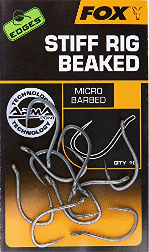 Fox Edges Armapoint Stiff Rig Beaked Hooks 10 Stück