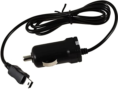akku-net KfZ-Ladekabel mit integr. TMC-Antenne 12-24V für Navigon 92 Plus mit Mini-USB, 12-24V