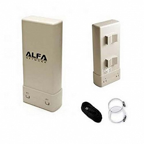 Adaptador USB WiFi 12DBI ALFA Network UBDO UV-T8 Externo Chipset Realtek RTL8188EUS 2.4GHz Cable USB 8M