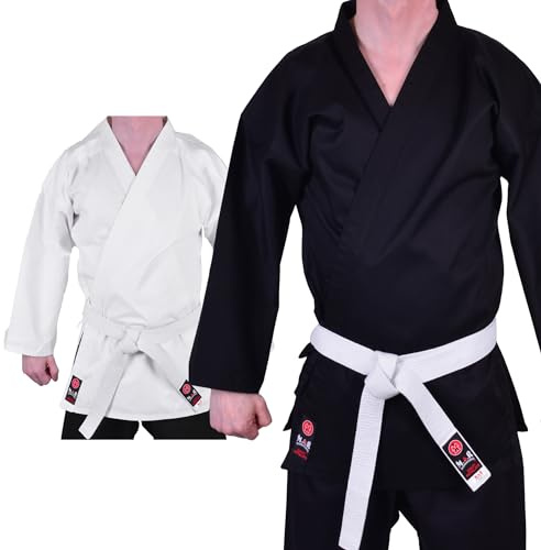 MAR | Traditional Karate Uniform Jacket 8oz Karate Gi Jacket for Training and Sparring| Martial Arts Uniform for Men, Women & Children | Polycotton 8oz Karate Suit (120-200cm)