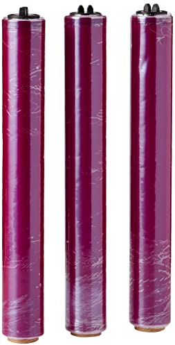 Wrapmaster, ricarica per pellicola trasparente, 300 mm x 100 m (confezione da 3)