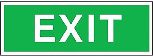 Betriebsausstattung24® Format 4044589059499 - Sicherheitsschild Fol EXIT 300- x 105- mm