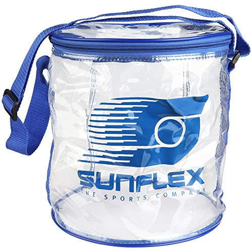 sunflex Sport PVC Tischtennis Ball-Tasche ungefüllt