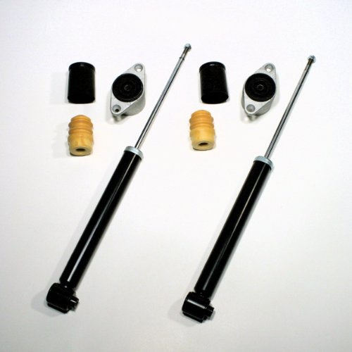 Autoparts-Online: 2 x Stossdämpfer Gasdruck + 2 x Federbeinstützlager + Protection Kit hinten für AUDI A6 4B C5