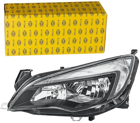 HELLA 1EG 010 011-611 Scheinwerfer - Opel Astra J (P10) - schwarz - ECE | Kompatibel mit: OPEL ASTRA J, ASTRA J Caravan, ASTRA J Stufenheck