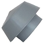 Capuchon de ventilation DN 70, chapeau de brume, champignon de ventilation, garage, ventilateur de toit, capot de rechange, PVC, DN 75