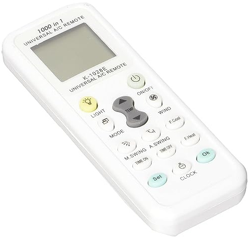 K-1028E - Mando a Distancia Universal LCD A/C para Aire Acondicionado PANSONIC LG FUJITSU Sharp (1000 en 1)