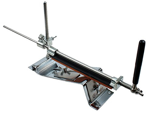 Ganzo Afilador de Cuchillos Touch Pro Steel Profesional, con 4 Piedras de afilar