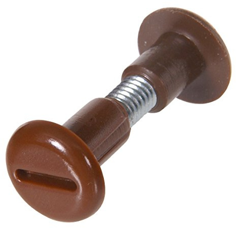 Hillman 59063 Long Furniture Connecting Screw, 1-17/32 to 1-13/16-Inch, 12-Pack