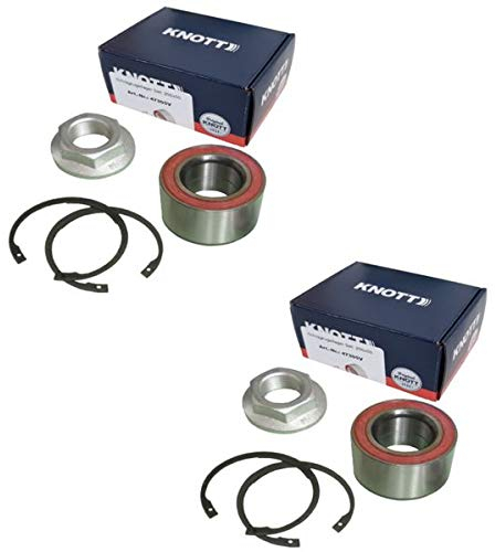 FKAnhängerteile 2 x Knott - Radlager - Set 47305V - Lager Ø64 / Ø34 x 37mm