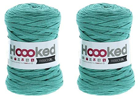 Hoooked Ribbon XL-Garn (2er-Pack) - Happy Mint (RXL SP7)
