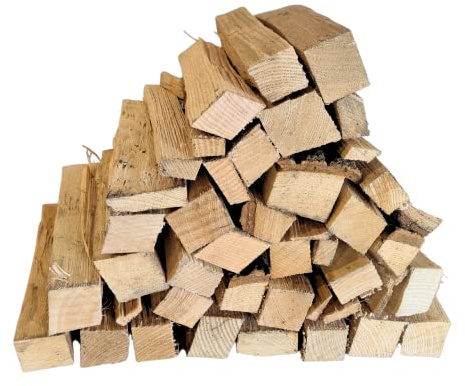 Logpile Extra Thin 25cm Kiln Dried Hardwood Logs for Pizza Ovens (15kg) | Long Thin Split Firewood, Fast Lighting, High Heat, Low Moisture, 100% Sustainable British Firewood