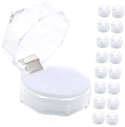 Beatifufu 20stücke Ring Box Schmuck Geschenkbox Ring Aufbewahrungsbox Ringhalter Boxen Für Heimgebrauch Und Unterwegs